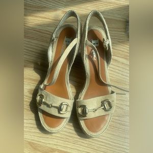 Brown’s wedge heeled sandal’s